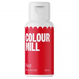 Colour Mill Red Oil Based Food Colouring 20ml