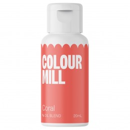 Colour Mill Coral Oil Based Food Colouring 20ml