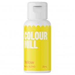 Colour Mill Yellow Oil Based Food Colouring 20ml