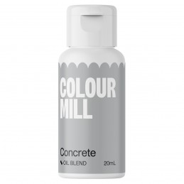 Colour Mill Concrete Oil Based Food Colouring 20ml