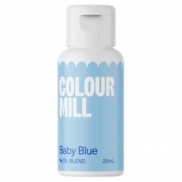 Colour Mill Baby Blue Oil Based Food Colouring 20ml