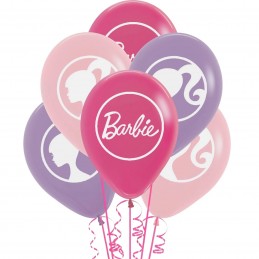 Barbie Latex Balloons (Pack of 6)