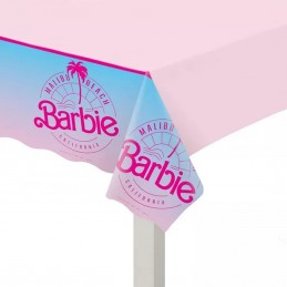 Malibu Barbie Plastic Tablecover