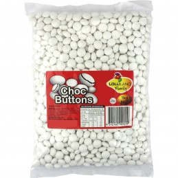 White Chocolate Buttons (1kg)