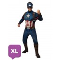 Avengers Captain America Deluxe Adults Costume - Size XL