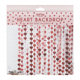 Ginger Ray Heart Shaped Party Backdrop