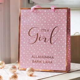Islamic It's A Girl Gift Bag