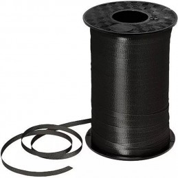 Metallic Black Curling Ribbon 225m