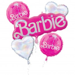 Barbie Balloon Bouquet (5 Piece)