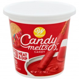 Wilton Red Candy Melts Tub 198g