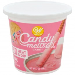 Wilton Pink Candy Melts Tub 198g