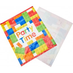 Building Blocks Party Bags (Pack of 8)