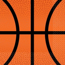 Basketball Small Paper Napkins (Pack of 36)