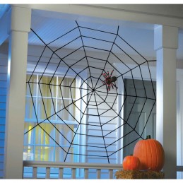 Giant 1.5m Rope Spider Web
