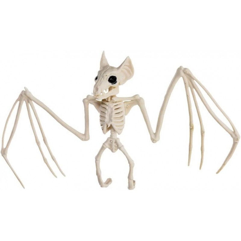 Plastic Skeleton Bat Decoration