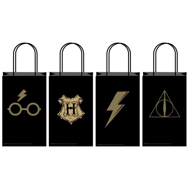 Harry Potter Paper Gift Bags (Pack of 8)