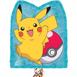 Pull String Pokemon Pikachu Pinata