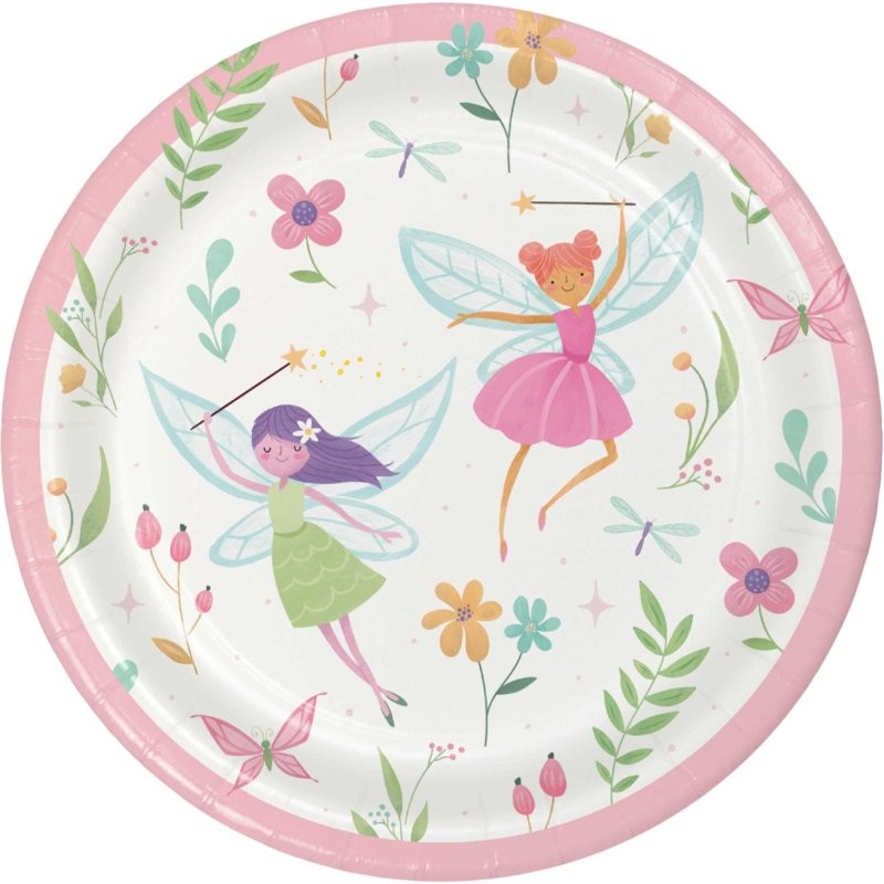 Fairy Forest Small Paper Plates (Pack of 8)