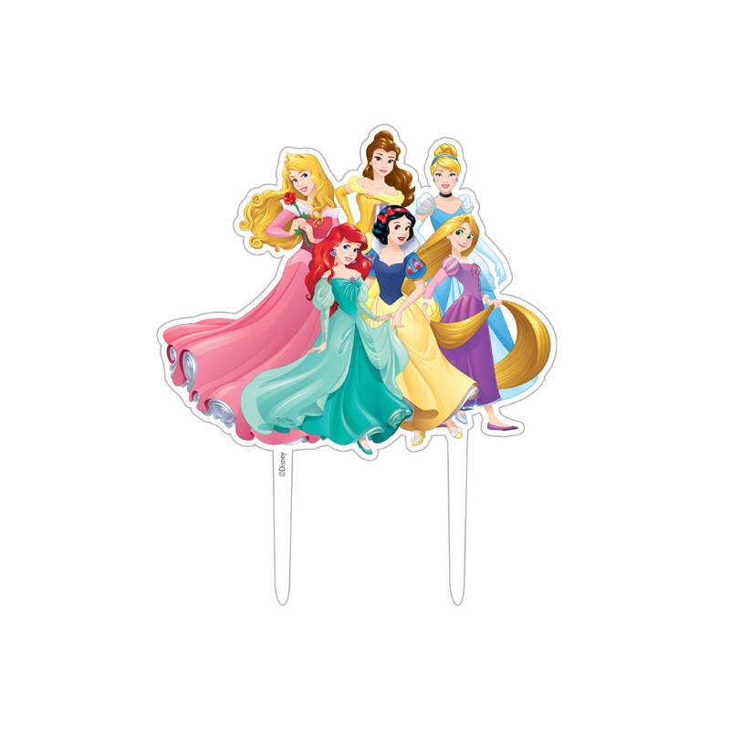 Disney Princess Acrylic Cake Topper Disney Princess Acrylic Cake Topper