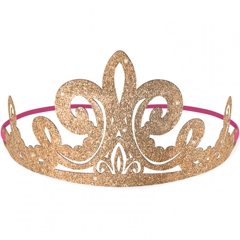 Glitter Disney Princess Paper Tiaras (Pack of 8) Glitter Disney Princess Paper Tiaras (Pack of 8)