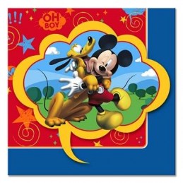Mickey Mouse & Friends Small Napkins (Pack of 16) | Discontinued