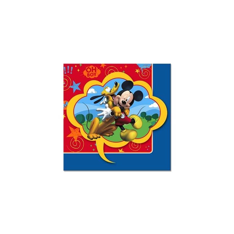 Mickey Mouse & Friends Small Napkins (Pack of 16) | Discontinued