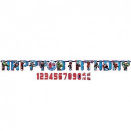 Avengers Assemble Birthday Banner Kit | Discontinued