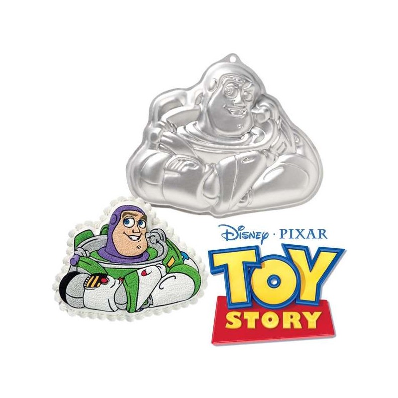 Wilton Buzz Lightyear Toy Story 3 Cake Tin | PARTY SUPPLIES | Who Wants 2  Party