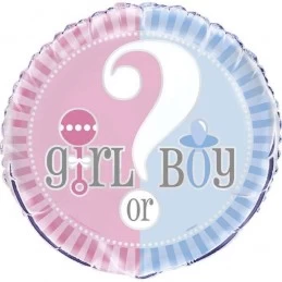 Gender Reveal Foil Balloon | Discontinued