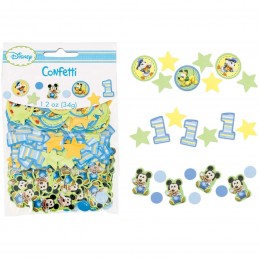 Mickey Mouse 1st Birthday Party Confetti | Discontinued