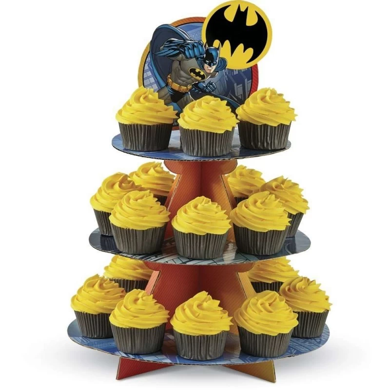 Batman Cupcake Stand | PARTY SUPPLIES | Who Wants 2 Party