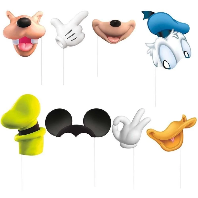 Mickey Mouse Photo Prop Kit (Pack of 8) | Mickey Mouse