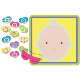 Baby Shower Pin the Dummy Pacifier Game | Games