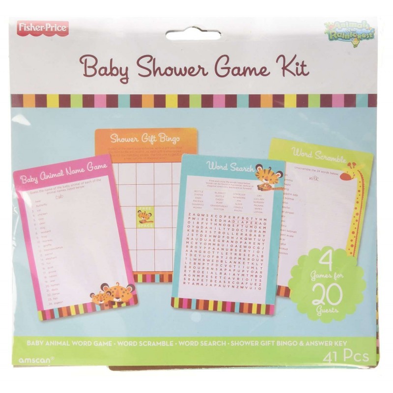 Fisher Price Baby Shower Game Kit | Discontinued