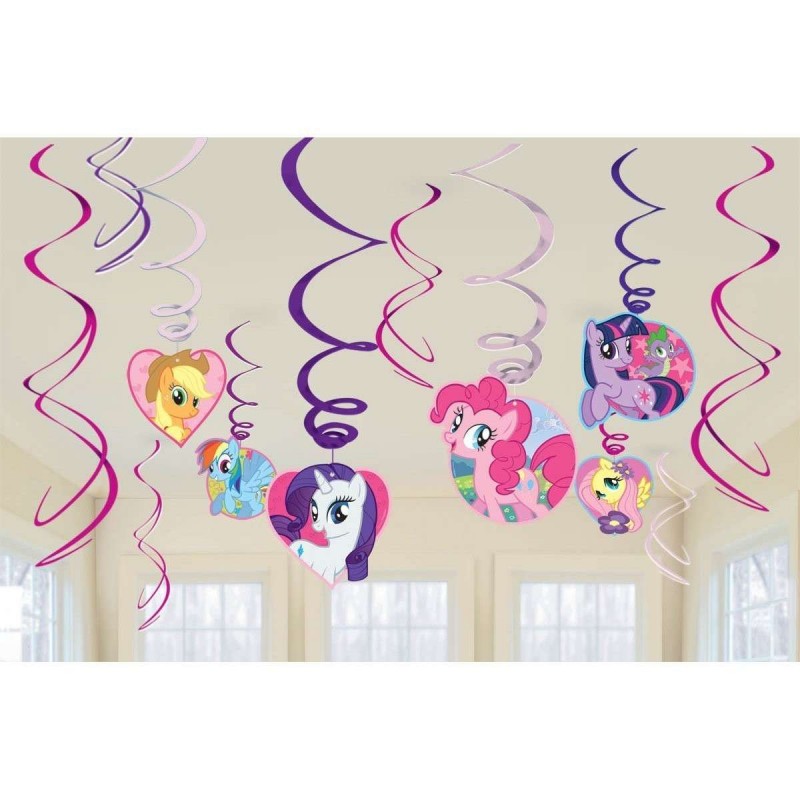 My Little Pony Swirl Decorations (Set of 12) | My Little Pony