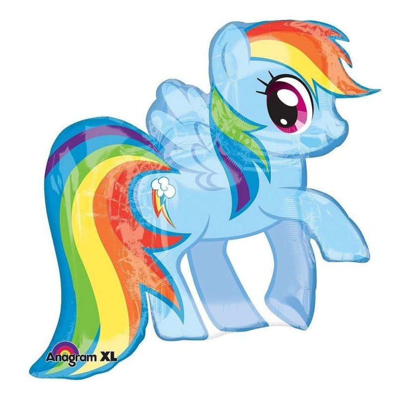 My Little Pony Rainbow Dash Supershape Helium Balloon | Discontinued