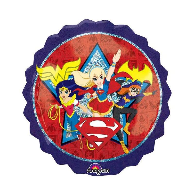 Super Hero Girls Holographic Balloon | Superhero Girl