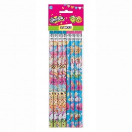 Shopkins Pencils (Pack of 8) | Shopkins