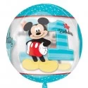 See-Thru Mickey Mouse 1st Birthday Orbz Balloon