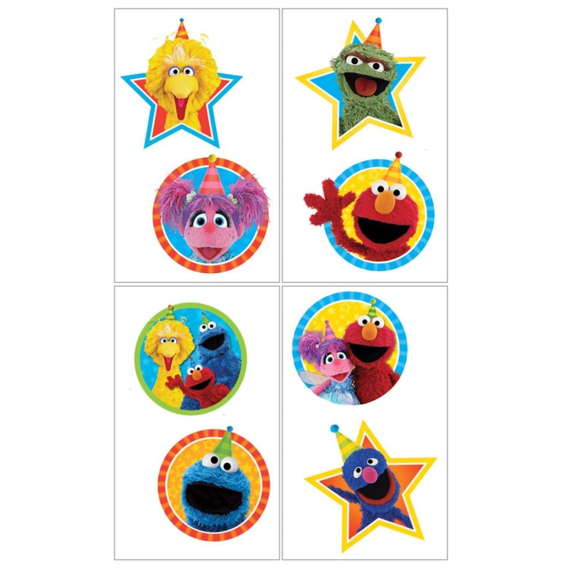 Sesame Street Tattoos (Set of 8) | Sesame Street