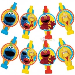 Sesame Street Party Blowers (Pack of 8) | Sesame Street