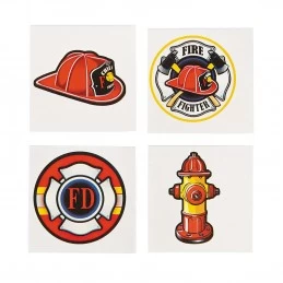 Firefighter Tattoos (Pack of 36) | Fire Engine