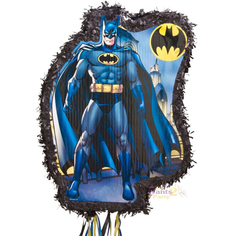 Pull String Batman Pinata | Batman party Supplies