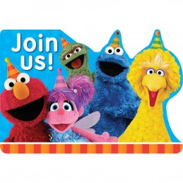 Sesame Street Invitations (Pack of 8) | Sesame Street
