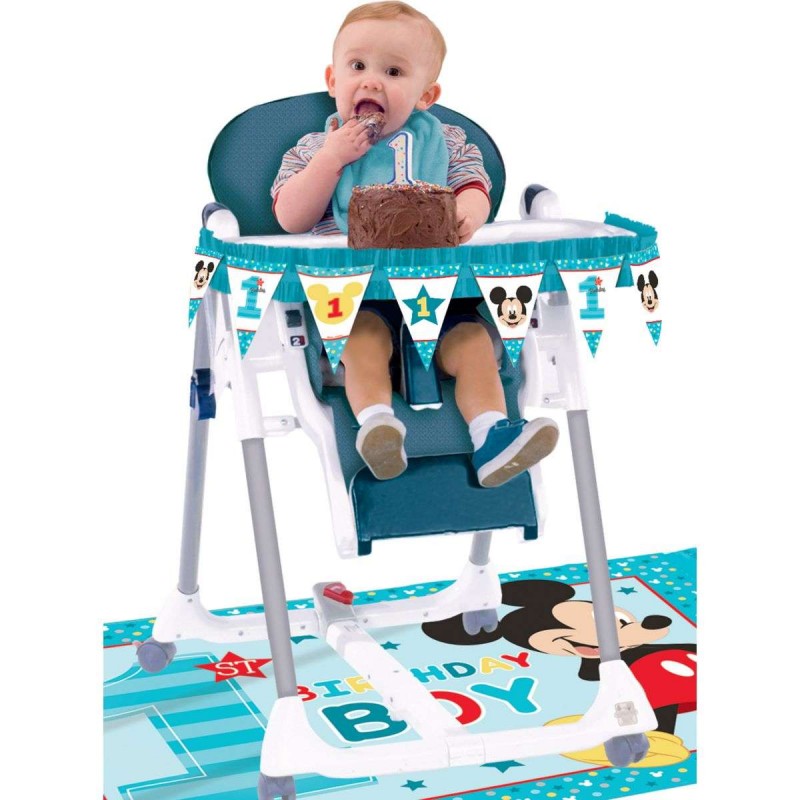 Mickey Mouse 1st Birthday High Chair Decoration Kit | Discontinued