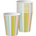 Pastel Happy Jungle Paper Cups (Pack of 8)
