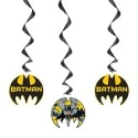 Batman Swirl Decorations (Set of 3)