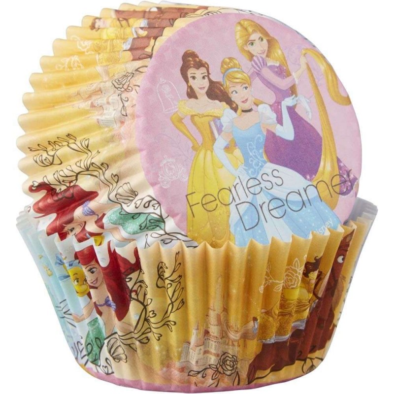 Disney Princess Baking Cups Patty Pans (Pack of 50) | Discontinued