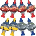 Cars 3 Party Blowers (Pack of 8)