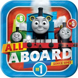 Thomas the Tank Engine Large Plates (Pack of 8) | Thomas the Tank Engine